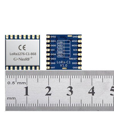FCC/IC/CER認證|高靈敏度低功耗127X-C1系列LoRa射頻模塊性能介紹